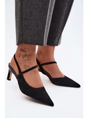 Sandale de dama D&A CR61-3048 NEGRU
