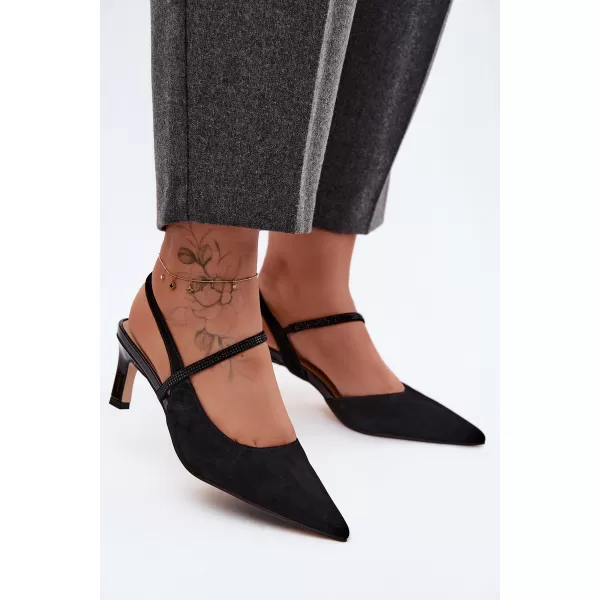  Sandale de dama D&A CR61-3048 NEGRU 