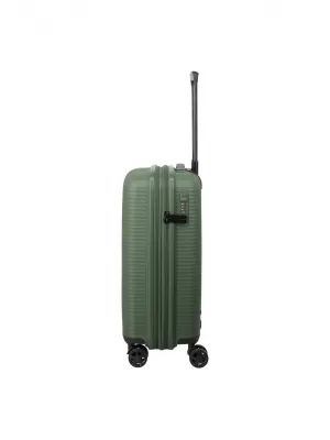 Valiză TRAVELITE AIR STRIPE 4W S EXP VERDE