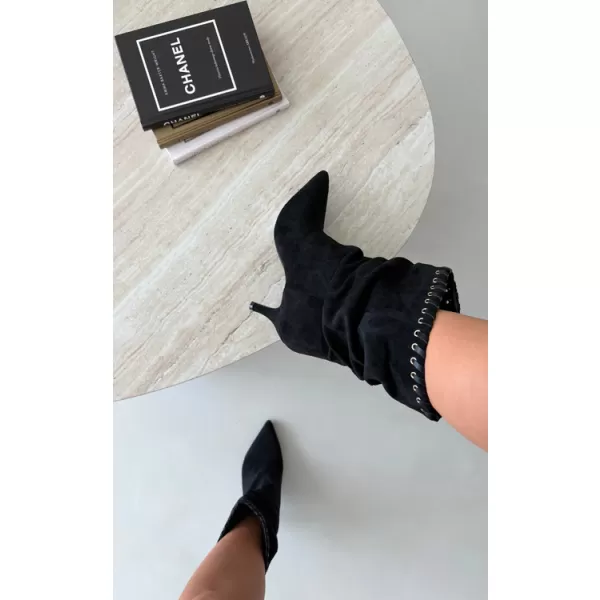  Botine de dama BOTO 2568A NEGRU 