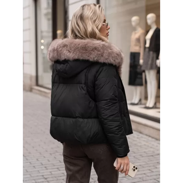  Geaca de dama DSTREET TY6103 NEGRU 