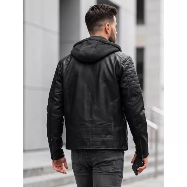  Jachetă pentru bărbați DSTREET TX5143 NEGRU 