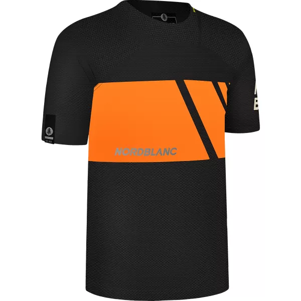  Tricou funcțional pentru ciclism pentru bărbați NORDBLANC MUD NBSMF8083 PORTOCALE 