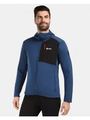 Hanorac pentru bărbați din fleece KILPI SEVELEN-M 1M0202KI ALBASTRU ÎNCHIS