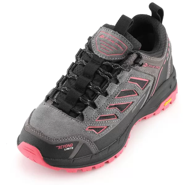  Pantofi de exterior ALPINE PRO RIAWE GRI ÎNCHIS ADEVĂRAT 