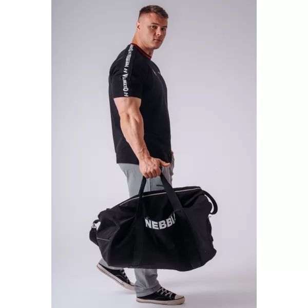  Tricouri pentru bărbați NEBBIA OLYMPIA MUSCLE COVER 942 NEGRU 