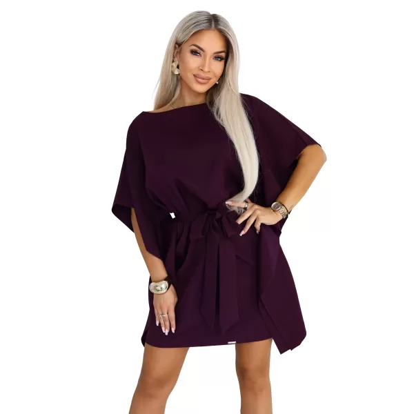  Rochie NUMOCO 287-48 PRUNE COAPTE 
