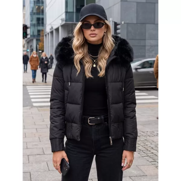  Geaca de dama DSTREET TY5828 NEGRU 