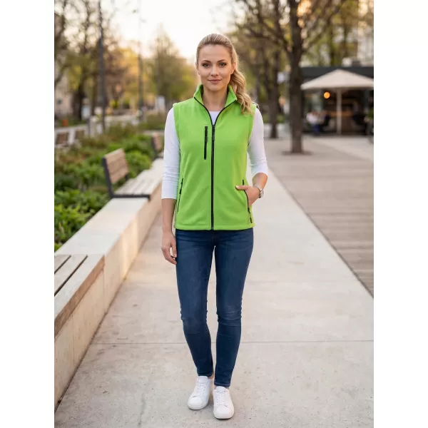  Vesta de dama fleece MALFINI EXIT W-525 VERDE MĂR 