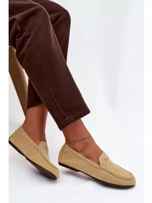 Mocasini de dama BOTO QQ-273 GALBEN