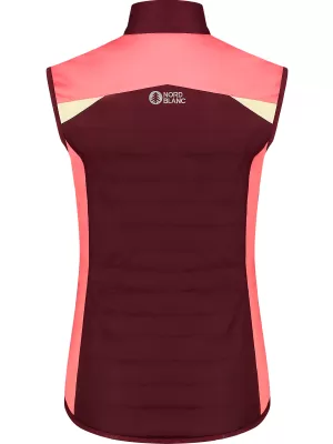 Vesta de dama NORDBLANC DELL NBWJL8332 BURGUNDIA