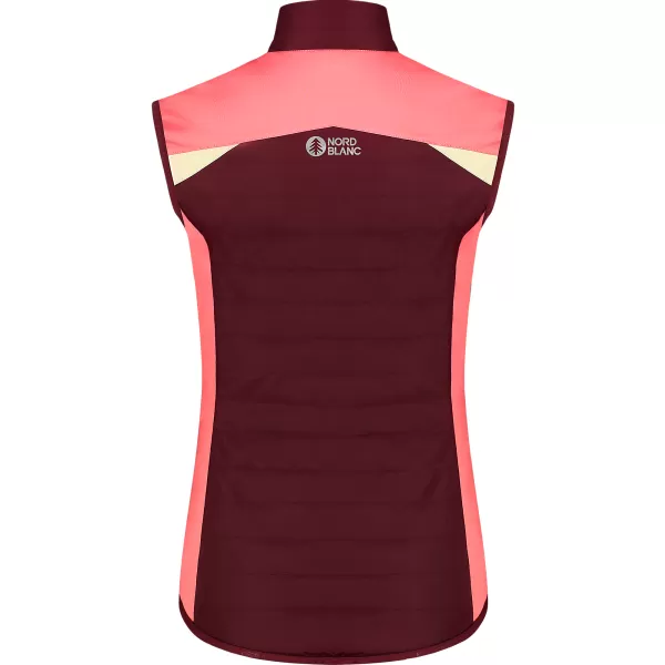  Vesta de dama NORDBLANC DELL NBWJL8332 BURGUNDIA 