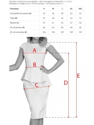 Rochie NUMOCO MIDI A192-18 ALBASTRU ÎNCHIS
