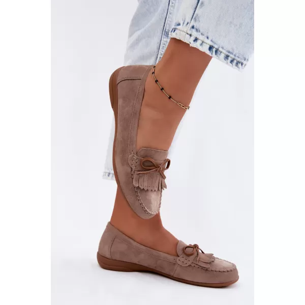  Mocasini de dama EVENTO 26PB18-9800 BEJ 
