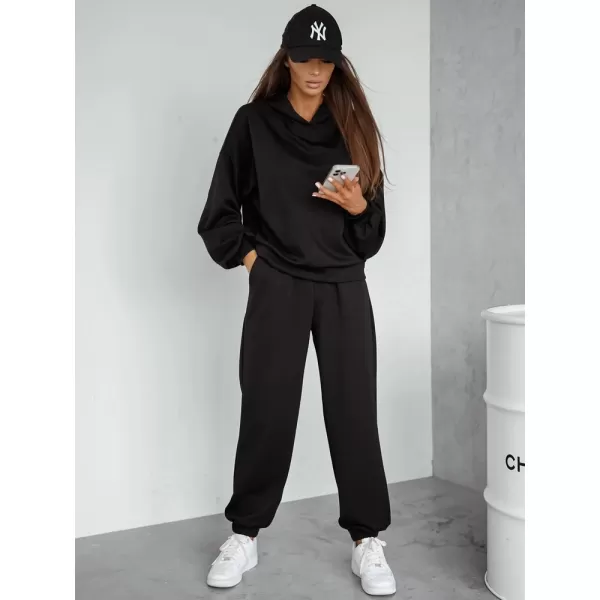  Set pentru femei DSTREET AY1213 NEGRU 
