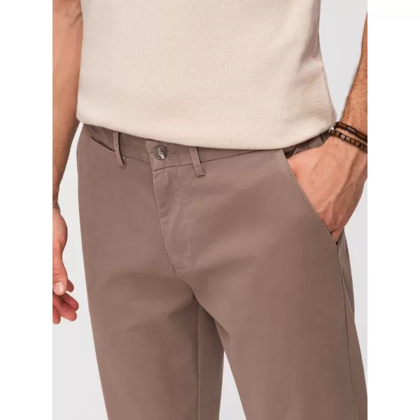  Pantaloni pentru bărbați OMBRE OM-PACP-0293 MARO 