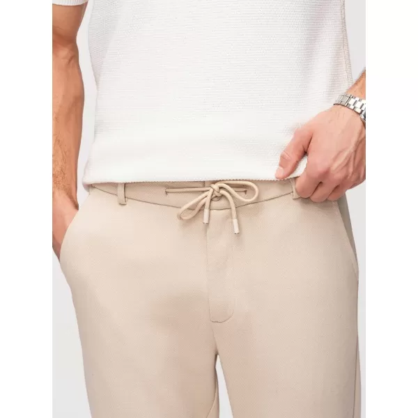  Pantaloni pentru bărbați OMBRE OM-PACP-0292 BEJ 