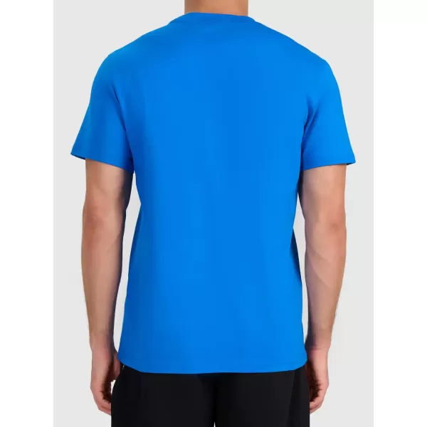  Tricou pentru bărbați 4F WMM00TTSHM3342 ALBASTRU 
