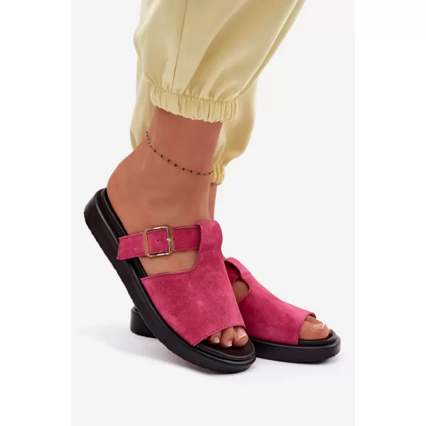  Papuci de damă BOTO 26SD18-51 FUCSIA 