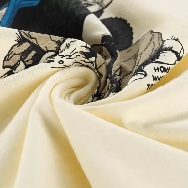  Tricou pentru copii ALPINE PRO ECOMO 4 VARIANTA CREMA PC 