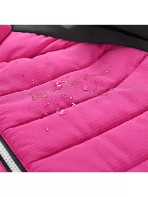 Jacheta pentru copii ALPINE PRO GERLO ROȘU FUCSIA