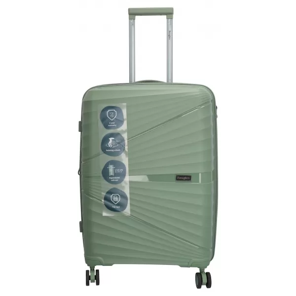  valiză Shell BEAGLES TRAVEL M 25138 VERDE NATURAL 