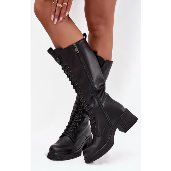  Cizme de dama VINCEZA 66804 NEGRU 