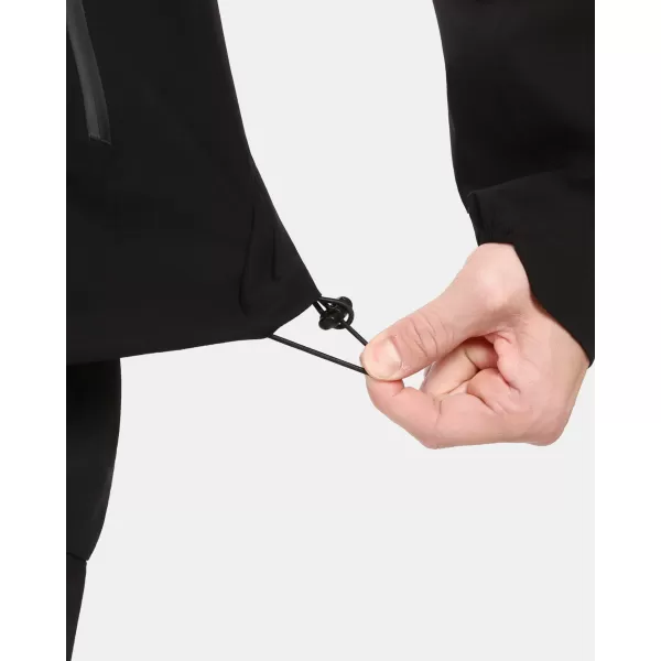  Jachetă hardshell pentru bărbați KILPI HURRICANE-M 1M0103KI NEGRU 