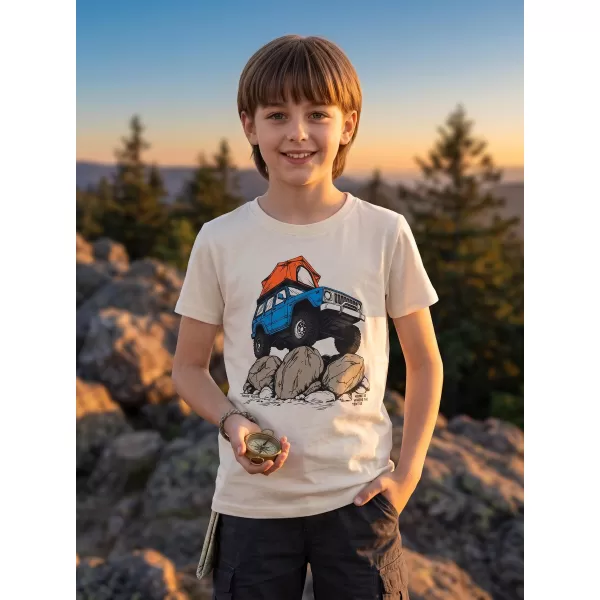  Tricou pentru copii ALPINE PRO ECOMO 4 VARIANTA CREMA PC 