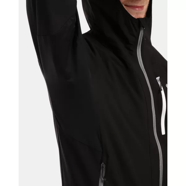  Jachetă softshell pentru bărbați KILPI BALEO-M 1M0113KI NEGRU 