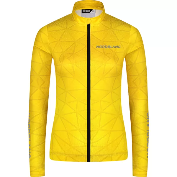  Tricou de ciclism pentru femei NORDBLANC VELOFLOW NBSLF8105 CHIHLIMBAR 