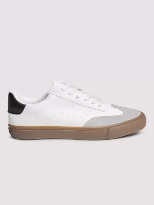Adidași pentru bărbați OMBRE OM-FOTL-0190 ALB