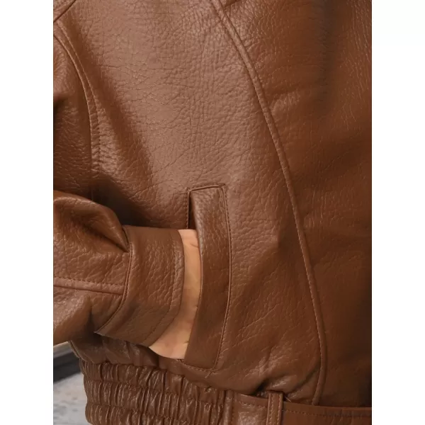  Geaca de dama DSTREET TY5845 CARAMEL 