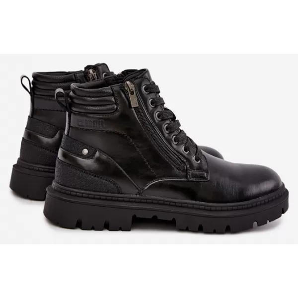  Botine pentru bărbați BIG STAR SHOES UU174242 NEGRU 
