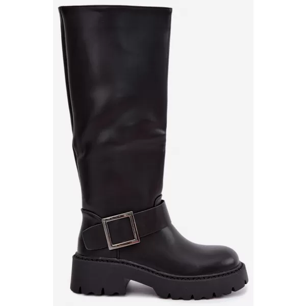  Cizme de dama BOTO C-387 NEGRU 