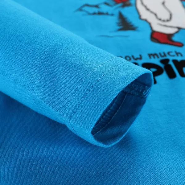  Tricou pentru copii ALPINE PRO ECCO 2 ALBASTRU ATOMIC NEON PA VARIANTA 