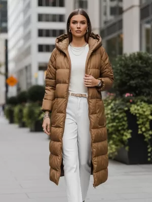 Geaca de dama DSTREET TY2471 CARAMEL