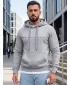 Hanorac pentru bărbați DSTREET NX5151BX-02-09 GRI DESCHIS