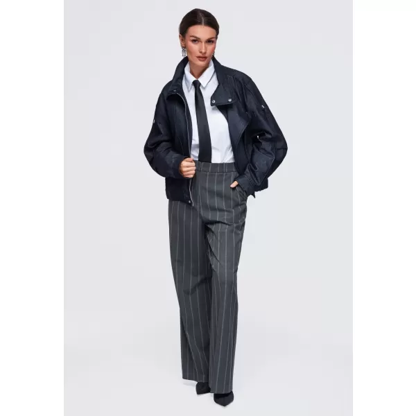  Geaca de dama OMBRE OW-JALP-0137 ALBASTRU MARIN 