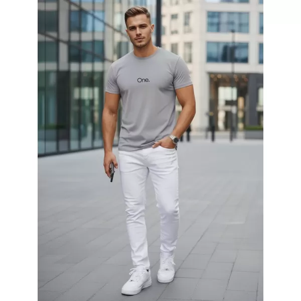  Tricou pentru bărbați DSTREET NX5125R-SL GRI DESCHIS 