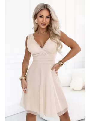 Rochie de femei NUMOCO 541-5 BEJ