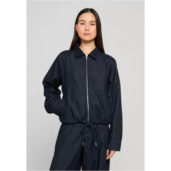  Geaca de dama URBAN CLASSICS TB8295 ALBASTRU CLĂTIT SPĂLAT 