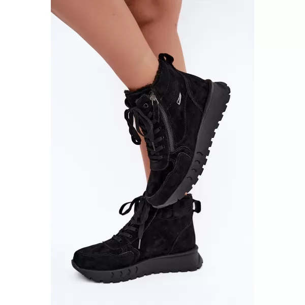  Cizme de dama BOTO 26BT17-651 NEGRU 
