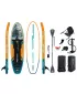 Placă cu vâsle RIDEWAVE STELLAR YETI 10' COMBO NEDETERMINAT
