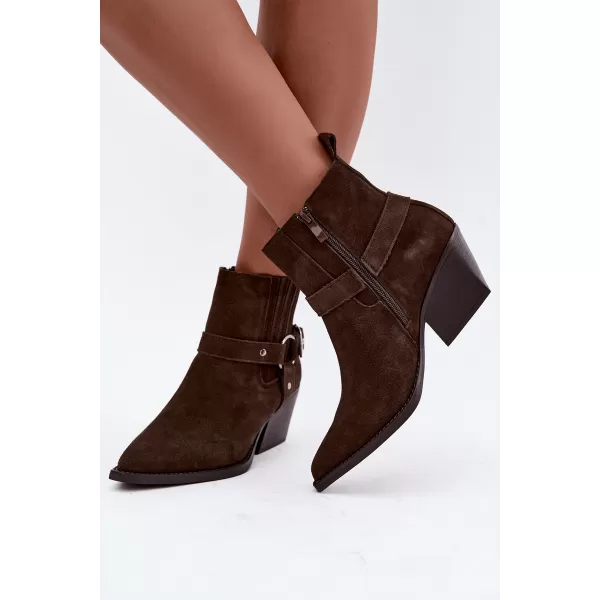  Botine de dama BOTO NC1360K MARO 