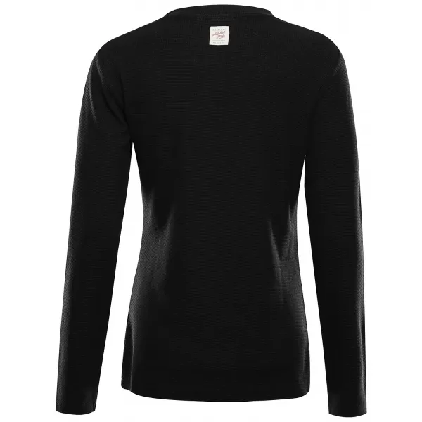  Tricou pentru femei ALPINE PRO THERMALA NEGRU 