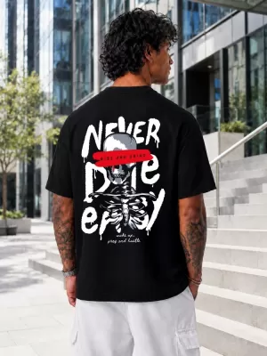 Tricou pentru bărbați DSTREET NX4008R-BK-O NEGRU