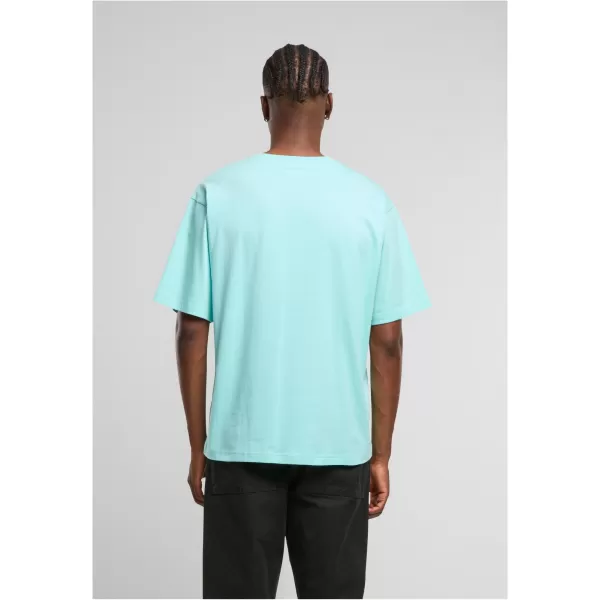  Tricou pentru bărbați URBAN CLASSICS TB7582-04221 ALBASTRU DE BERIL 