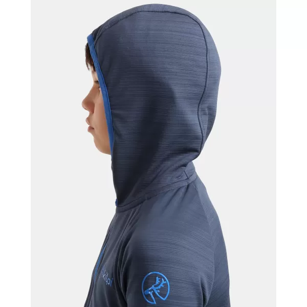  Hanorac fleece pentru băieți KILPI MEMPHIS-JB 1J0201KI ALBASTRU ÎNCHIS 