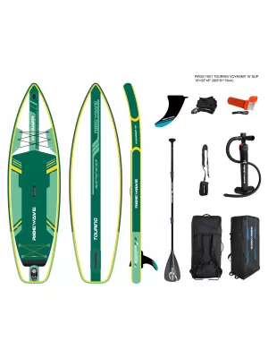 Placă cu vâsle RIDEWAVE VOYAGER TOURING 10' VERDE